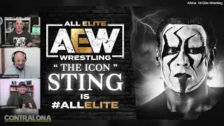 🔴 ÚLTIMA HORA: 'The Icon' Sting llega a All Elite Wrestling | Contralona LIVE