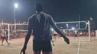Semifinal Set-1|Sudheer shetty |Sarfaraz |Sharan |Lathish |Nikhil Shetty| #volleyball #volley