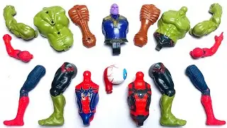 MARVEL SUPERHERO TOYS SIREN HEAD HULK SMASH THANOS SPIDERMAN AVENGERS ASSEMBLE TOYS
