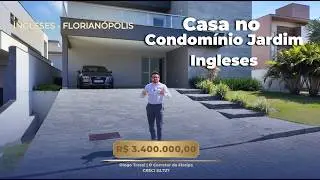Casa Alto Padrão em Condomínio Fechado nos Ingleses Norte | Florianópolis