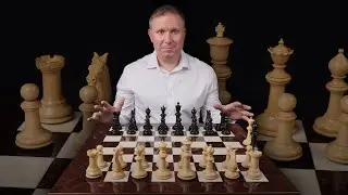 Classic Staunton Ebony & Dark Walnut Bath Series Grand Chess Set [RCPB295]