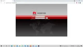 How to upload huawei HG-8010H GPON onu firmware