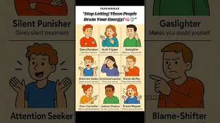 9 Signs You Are Around Toxic People! 🚩⚠️ #VantageMan #Psychology
