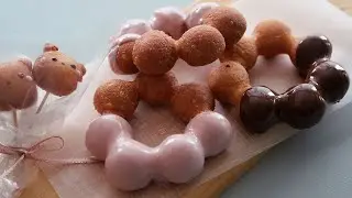 もっちもちのおうちドーナツ♡ 孫に届けるバーバーイーツ | Homemade Donuts