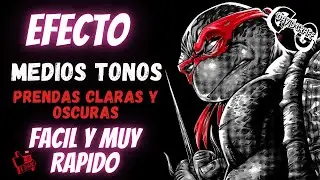 El &Uacute;NICO V&Iacute;DEO que tienes que ver | MEDIOS TONOS para fondos CLAROS Y OSCUROS DTF y SERIGRAFIA