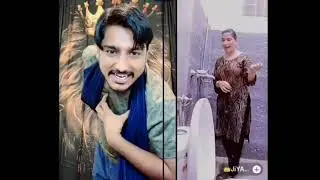 Tiktok live match punishment and shower and dance Kala vs jiya Rajput #pakistan  #funny #tiktokviral