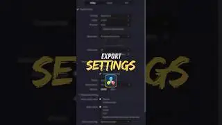 Davinci Resolve Best Export Settings 2025