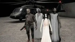 🚁 NEW Helicopter Escape in Granny 4 Mortuary Madness! 😱 | New update 