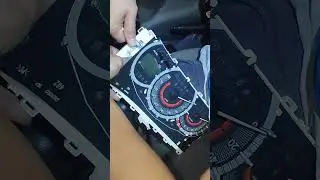 Replacement of Toyota avanza LCD SPEEDOMETER 