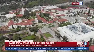 In-Person Classes Return To SDSU