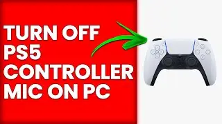 How To Turn Off PS5 Controller Mic On PC (How To Disable PS5 Controller Mic On PC)