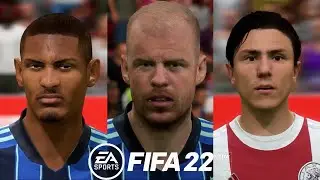 FIFA 22 Ajax Faces | Next Gen