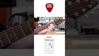 Guitar for beginners. Dsus2 Chord #shorts
