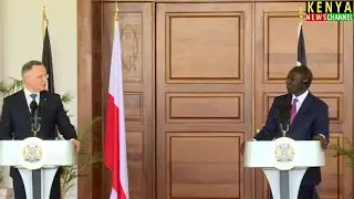Listen what Poland President Andrzej Duda told Ruto today face to face at State House Nairobi