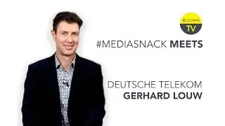 Gerhard Louw, Deutsche Telekom - ID Comms #MediaSnack MEETs (2019)