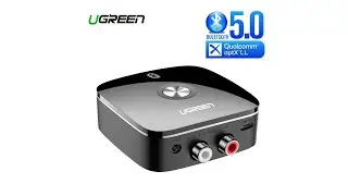 Bluetooth адаптер Ugreen HI-FI aptX Low Latency AUX RCA Bluetooth 5.0