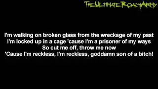 Papa Roach - Reckless {Lyrics on screen} HD