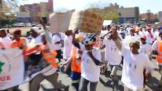 Mining Affected Communities in Action March to the Department of Mineral Resources in Tshwane