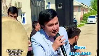 25_04_2025 Elyorbek Temirov popuri jonli ijro yordi Quvada xizmatda 💣💣💣