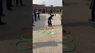 Tic-Tac-Toe Recreational Activity || Girls Are Playing & Enjoying || #ticktock #movementactivities