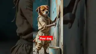 The dog was poor, so his friends made fun of him because he was poor. dog story. #dogstory #skmg2