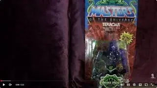 Masters of the Universe Origins Terroar Unboxing Toy Review
