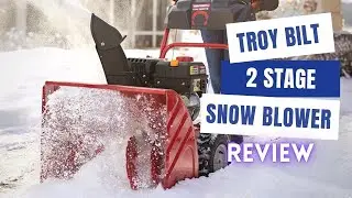 How to Run a Snow Blower Perfectly? Troy Bilt 2 Stage Snow Blower Basic Tutorials