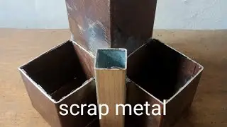 How to make tool holder/tool holder from scrap metal/#DIYIDEA