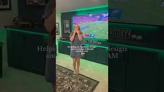 Creating my husbands DREAM MANCAVE 😮&zwj;💨