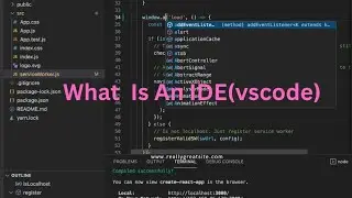 Introduction to IDE (Vscode)