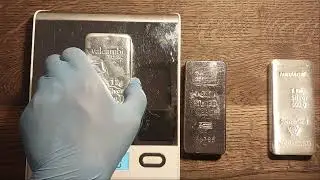 The Shocking Truth About 1kg Silver Bar Weights!