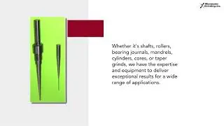 Precision Cylindrical Grinding Services at Minnesota Grinding
