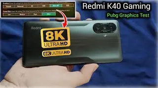 Redmi K40 Gaming Graphics Ultra HD+8K🔥New Device 90fps HDR+Ultra🔥Redmi K40 Gaming Pubg Test🔥#pubg