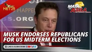 Elon Musk endorses Republicans for US midterms