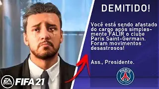 TENTANDO FALIR O PSG! | FIFA Experimento