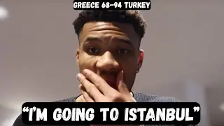 Giannis Antetokounmpo ADMITS Turkey OWNS Greece - Post Game Interview vs Turkey - EuroBasket