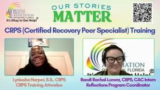 Our Stories Matter - CRPS Training with Lyniesha Harper, B.S., CRPS