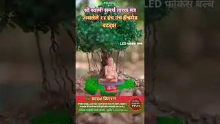 Shri Swami Samarth-Vatvruksh Creation #swami #swamisamarthamajhiaai #swamisamarth #swamiseva