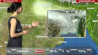 Skymet Weather Report - India January 30, 2013
