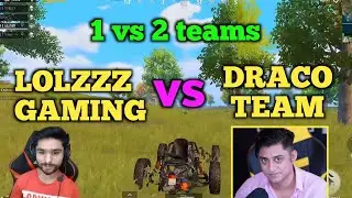 Lolzzz gaming vs Draco team vs bi strange full intense fight in the last zone | Pubg emulator