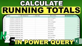 09: How to Calculate Running Totals in Power Query