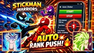 Stickman Warriors Top 10 easy trick in PVP | #stickmanwarrior #automation #rankpush 