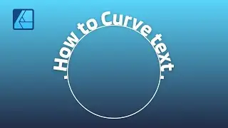 Master Curved Text in 3 Minutes! with Affinity Designer 2