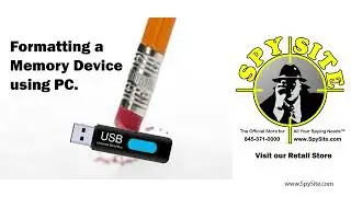 Format A Device or Memory Using PC