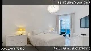 15811 Collins Avenue, 2307 North Miami Beach FL 33160 - Patrick Jaimez - Coldwell Banker Aventura
