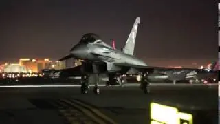 Red Flag 15 1 Eurofighter Typhoon RAF  Night Operations  Nellis AFB #RAFRedFlag HD