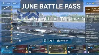 JUNE BATTLE PASS Modern warships