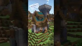 Строительство укрепленного дома в Minecraft | Город | Учебное пособие | #minecraft #timelapse #mi...
