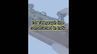 1st telegraph line ine India🤔🤔🤔🤔🤔 #shorts #gk