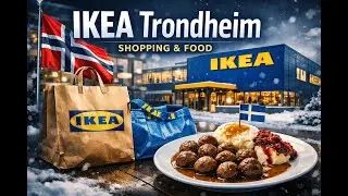 IKEA Trondheim Experience 🇳🇴 | Shopping with the App, Self‑Checkout & Nordic Christmas Food